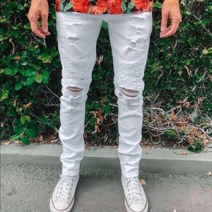 Forever 21, Mens White Jeans, Waist 32, Length 32